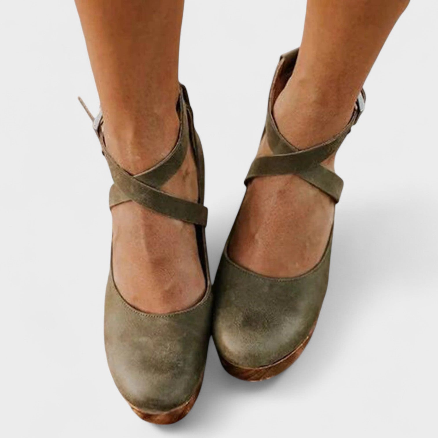 ELARU™ – Classic Comfort Wedge Sandals