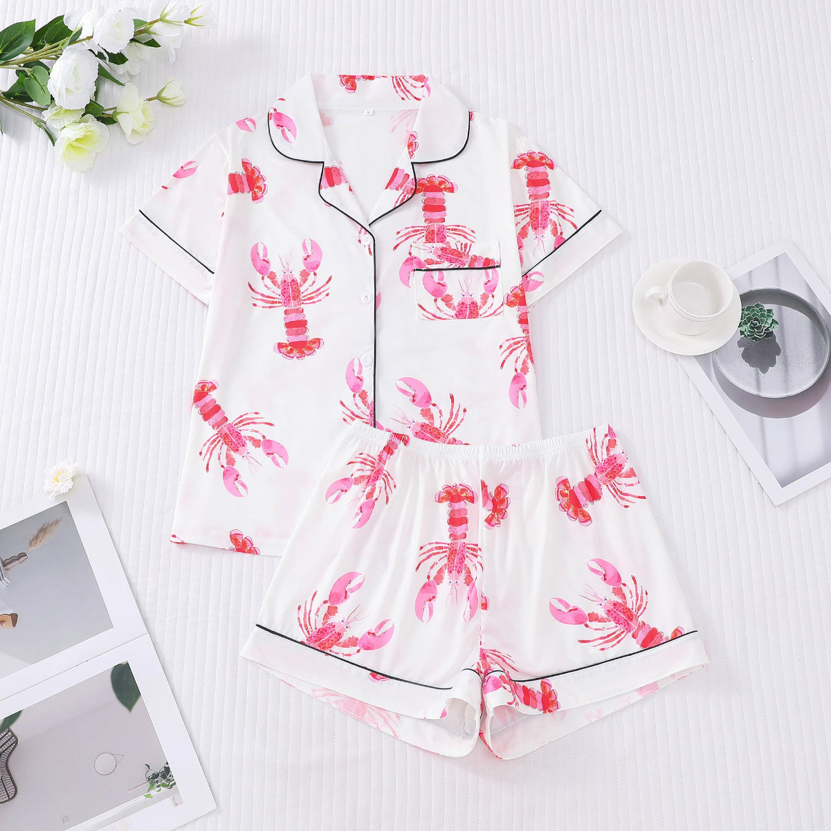 PIPER™ - Lightweight Button-Front Lounge Co-Ord