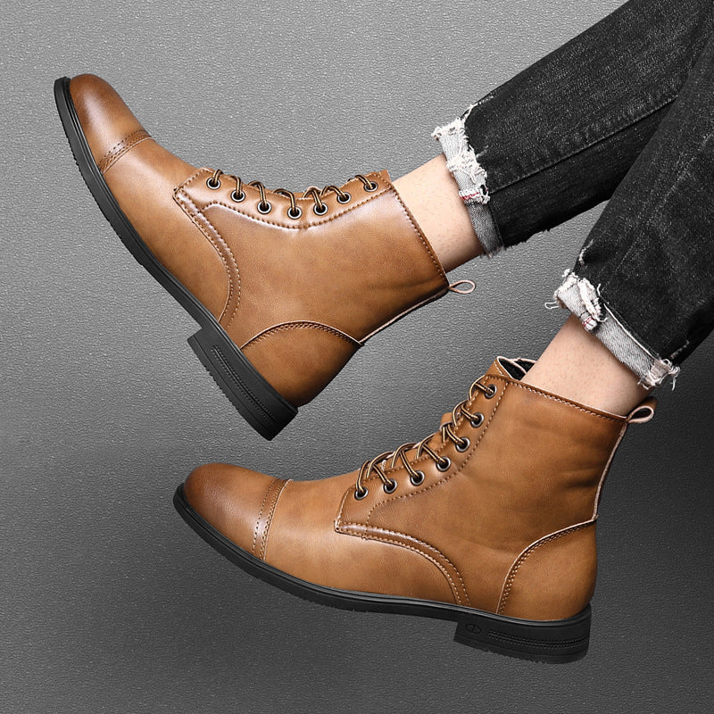 Morgan | Faux Leather Ankle Boots