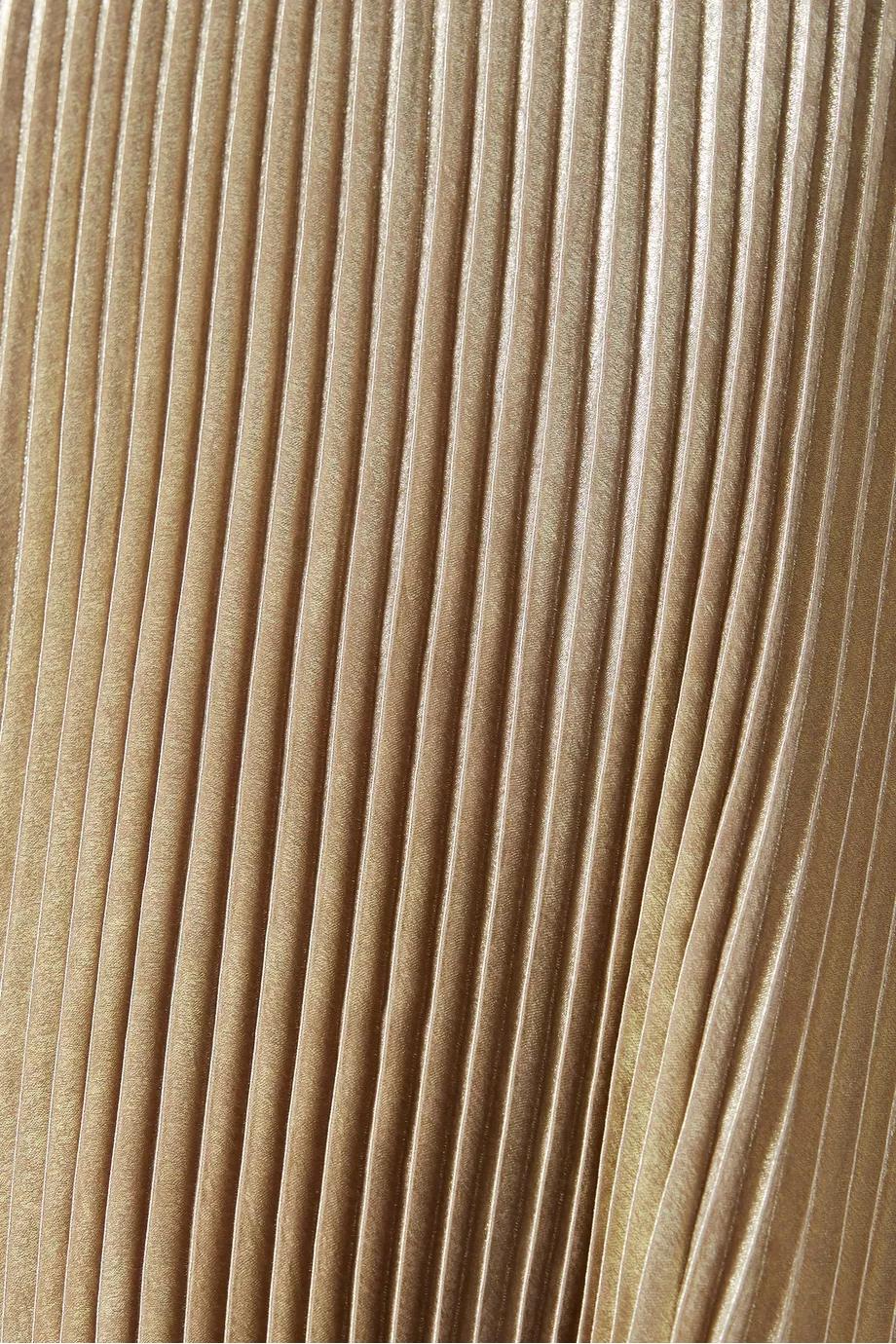 Andreia Pleated A-Line Strapless Maxi Dress