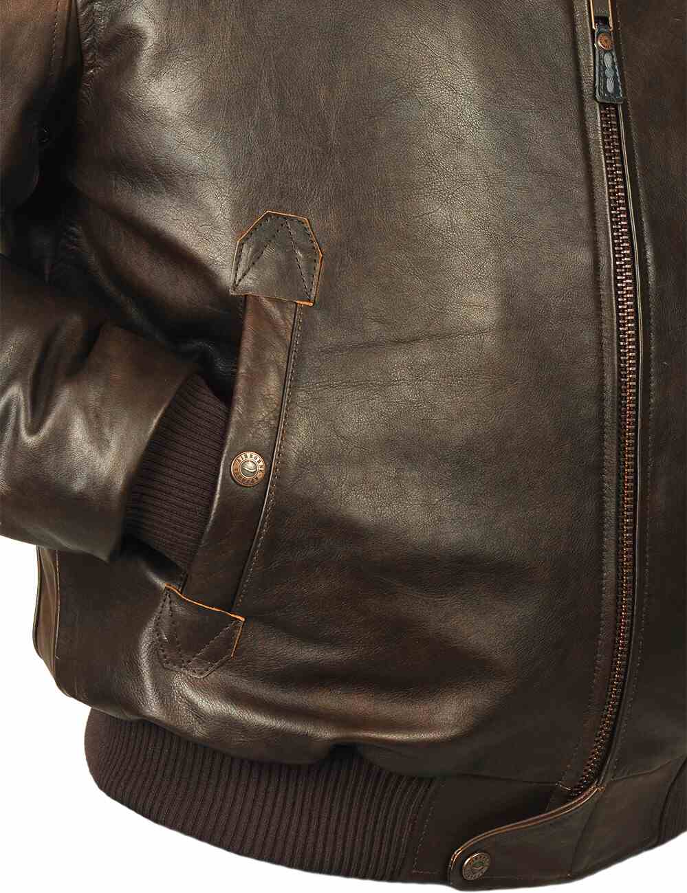 Spencer™ | Flight Jacket with Aviator Details