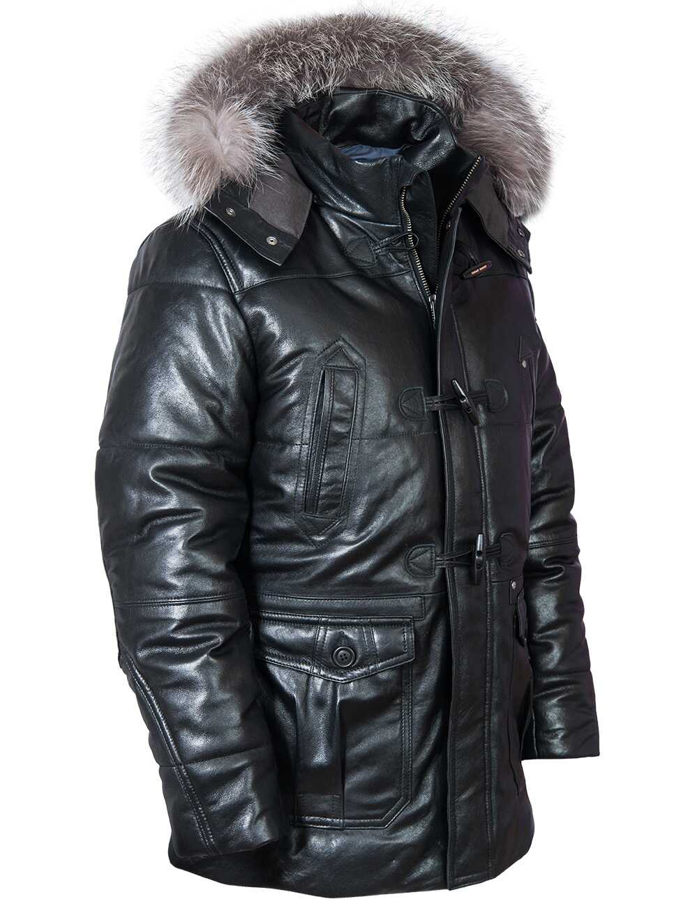 Aron™ | Classic Long Parka with Removable Fur Hood