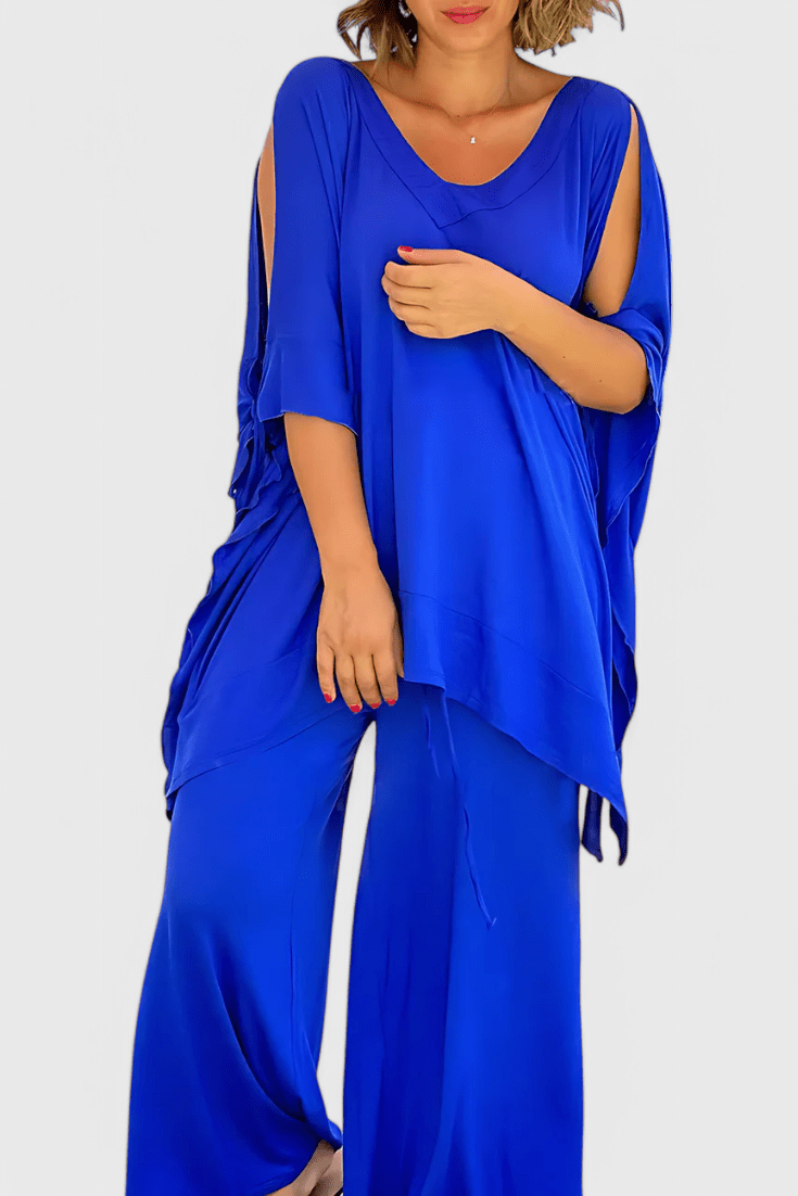 Cecilia | Two-Piece Set with Off-Shoulder Detail