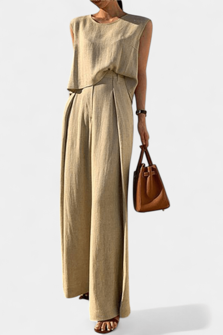 Dayanna | Wide-Leg Two-Piece Set