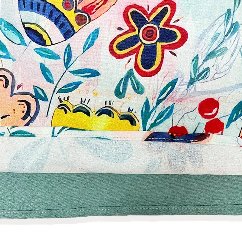 AMARRI™ - Classy Mixed Floral Vintage Blouse