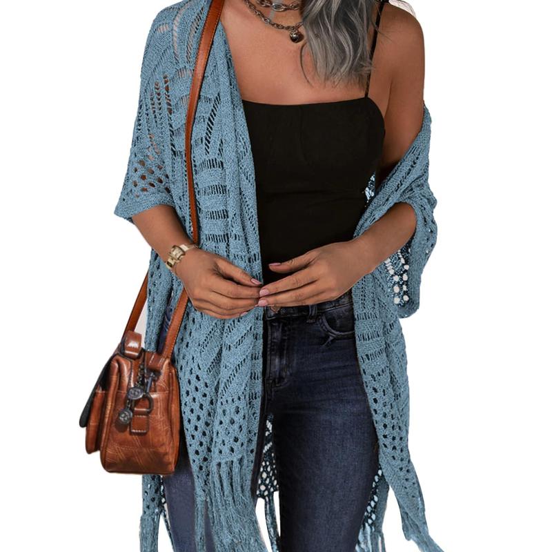 ZARELLA™ – Comfy Summer Hollow Tassel Outwear