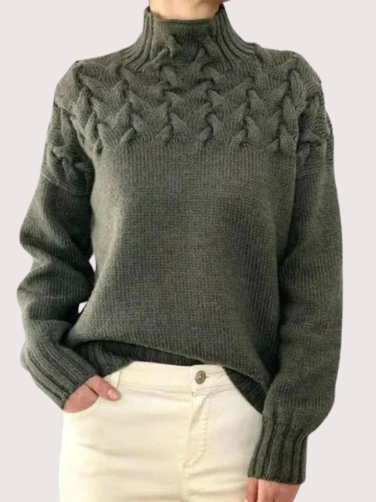 SELENE ROLL NECK SWEATER