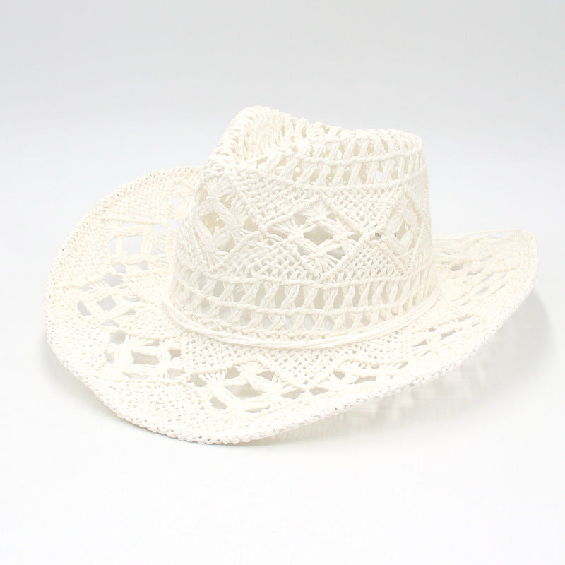 RAYLENE™– Vintage Hollow Straw Hat
