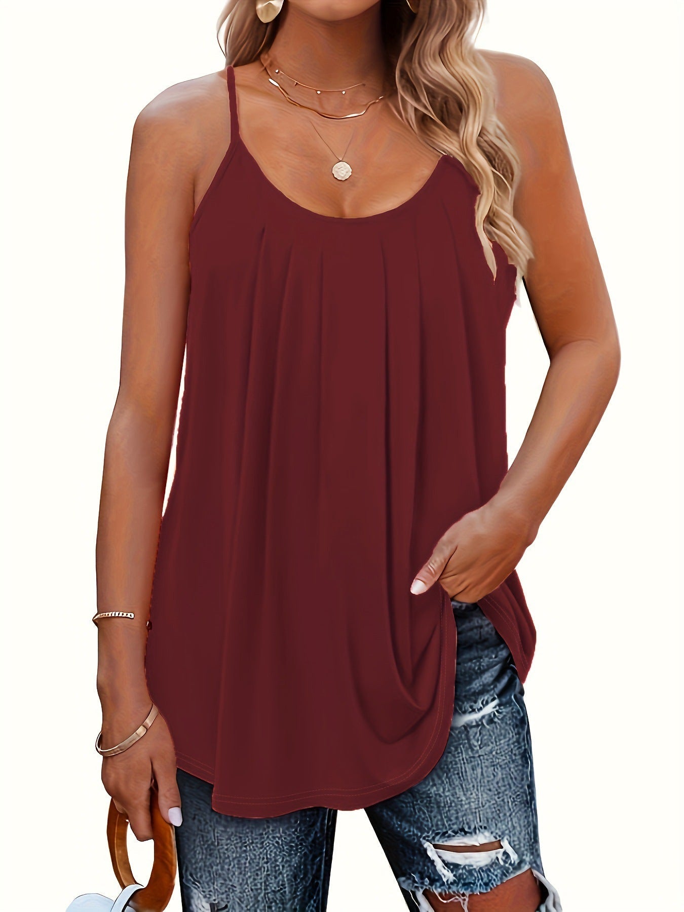 MILA™ – Lightweight Spaghetti Strap Fit Summer Top
