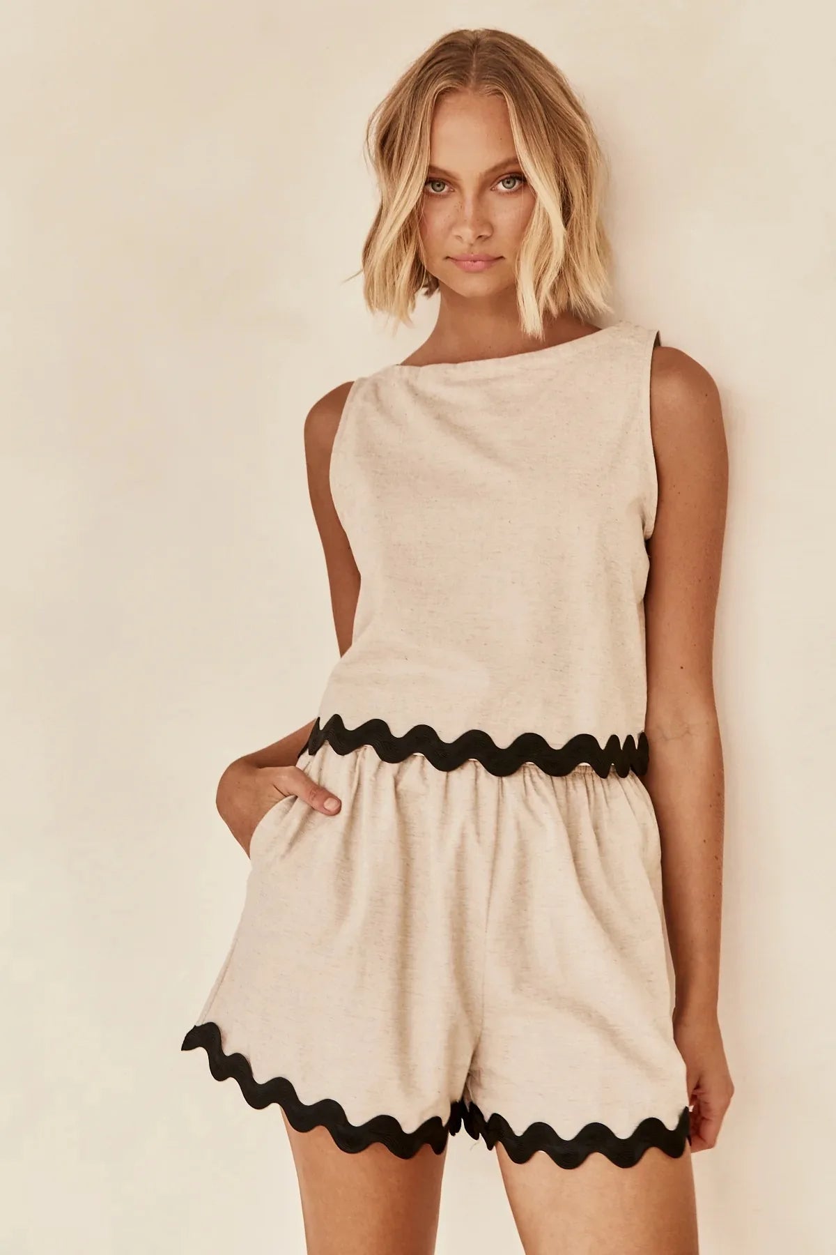 Avala | Scalloped Summer Set