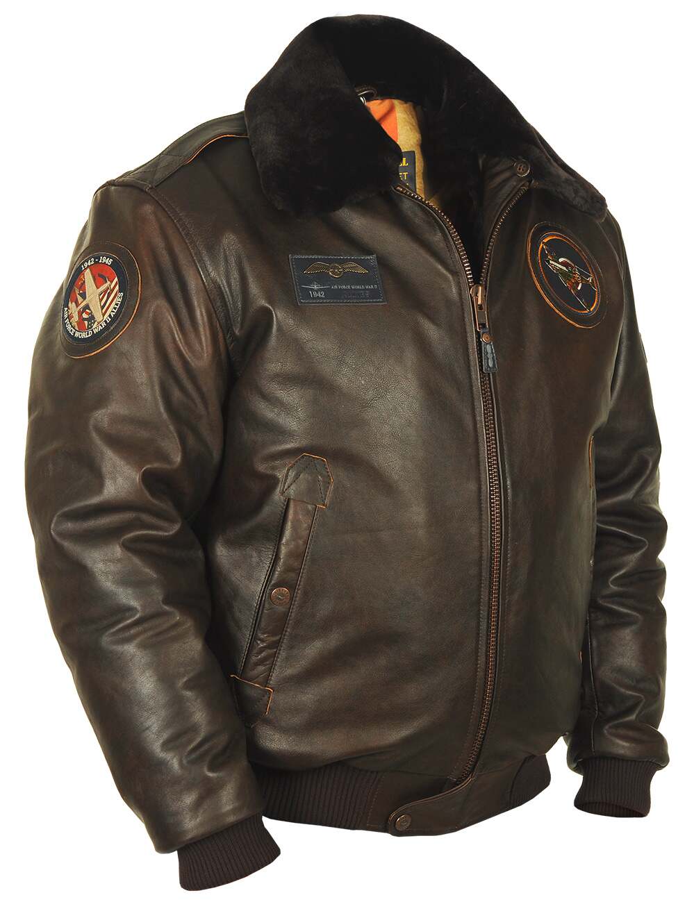 Spencer™ | Flight Jacket with Aviator Details