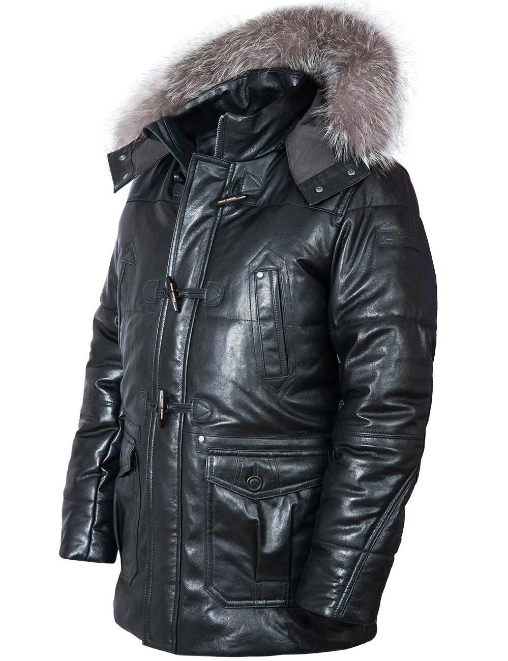 Aron™ | Classic Long Parka with Removable Fur Hood