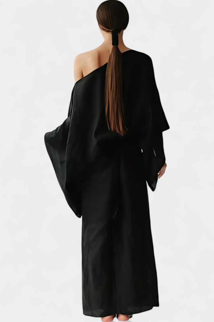 Kamilia - Kimono Dress with Belt