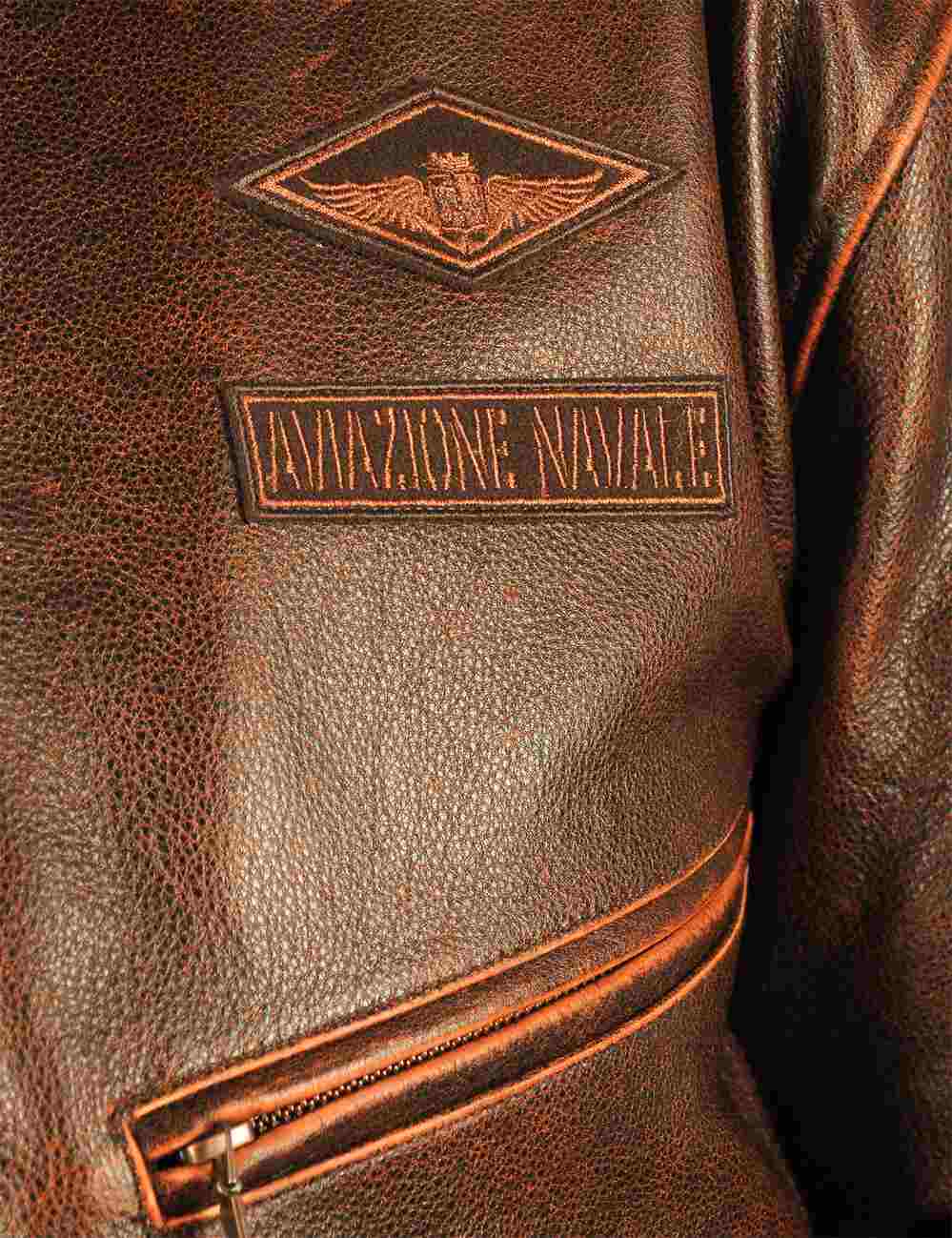 Harrier™ | Leather Aviator Jacket