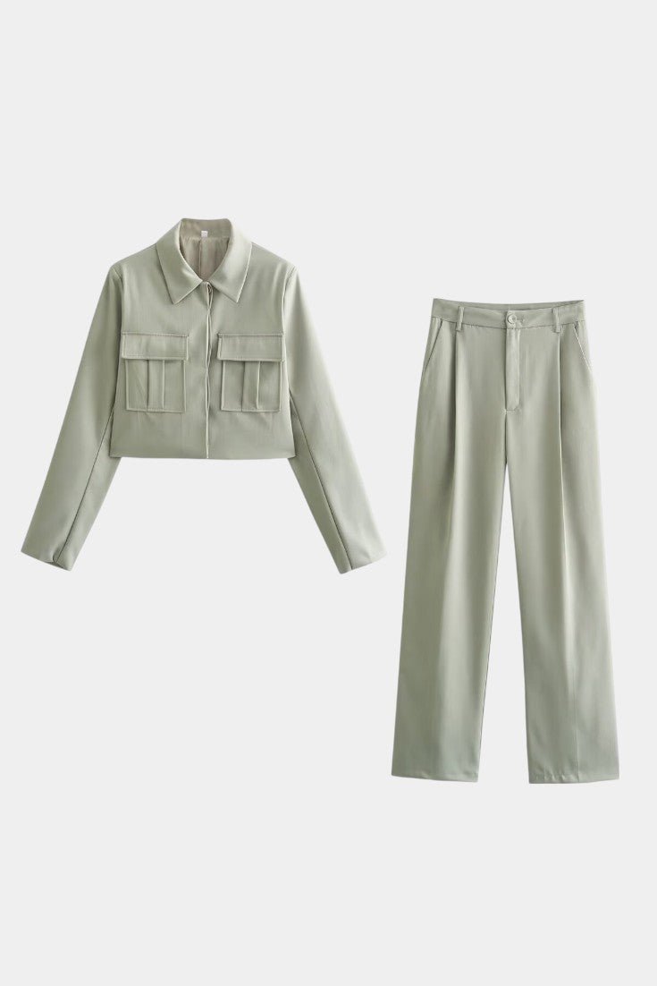 Inga | Soft-Tailored Two-Piece Lounge Set