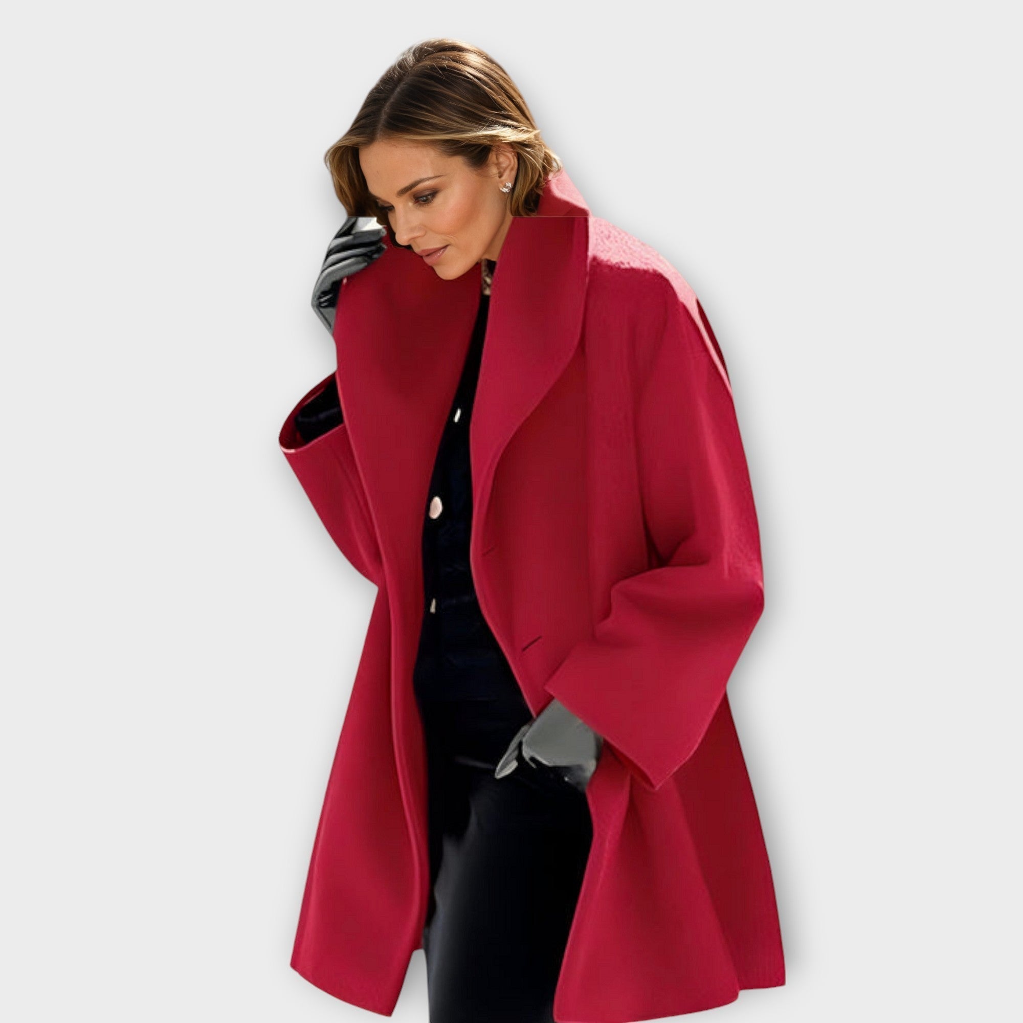 Windproof Wool Coat