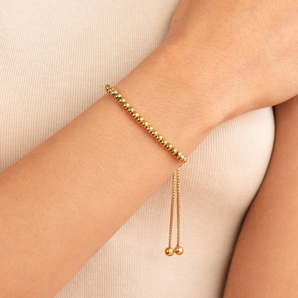 Nila Gold Pearl Bracelet
